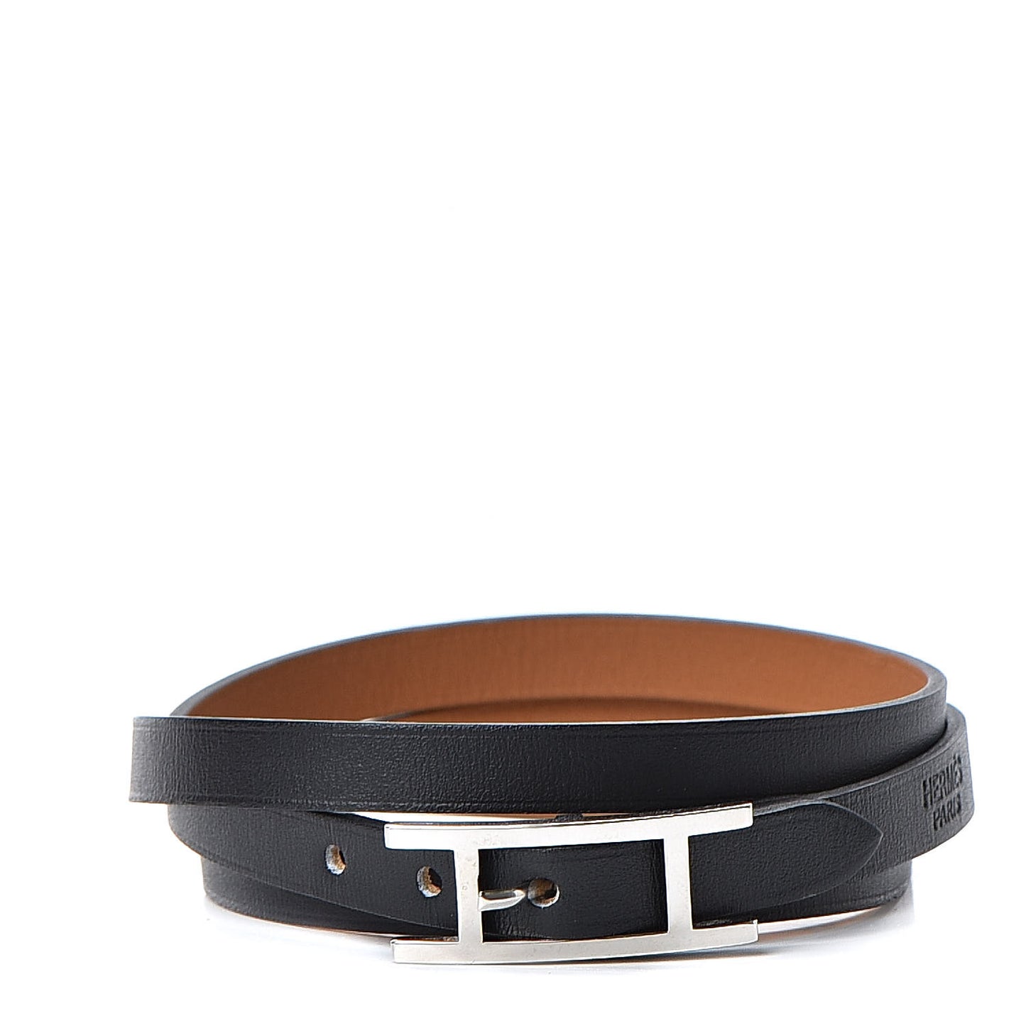 Chamonix Hapi 3MM Triple Tour Wrap Bracelet S Black
