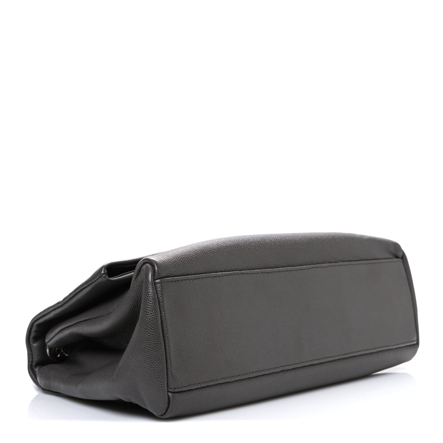 Saint Laurent Sheepskin Medium West Hollywood Monogram Fold-Over Bag Earth 4 of 11