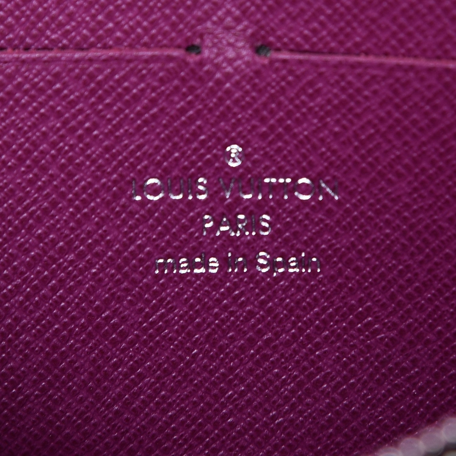 Louis Vuitton Epi Zippy Wallet Cassis 6 of 8