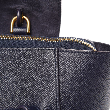 Celine Baby Grained Calfskin Micro Belt Bag Steel Blue 10 of 10
