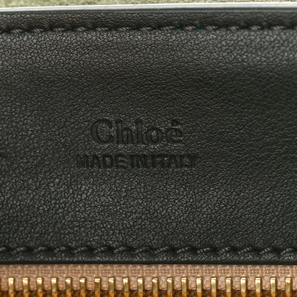 Chloe Calfskin Suede Mini Tess Day Bag Black Olive 6 of 8