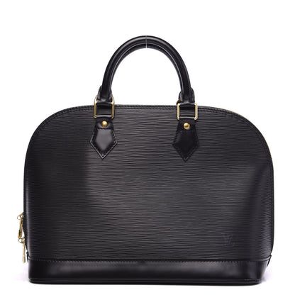 Louis Vuitton Epi Alma PM Black 1 of 11