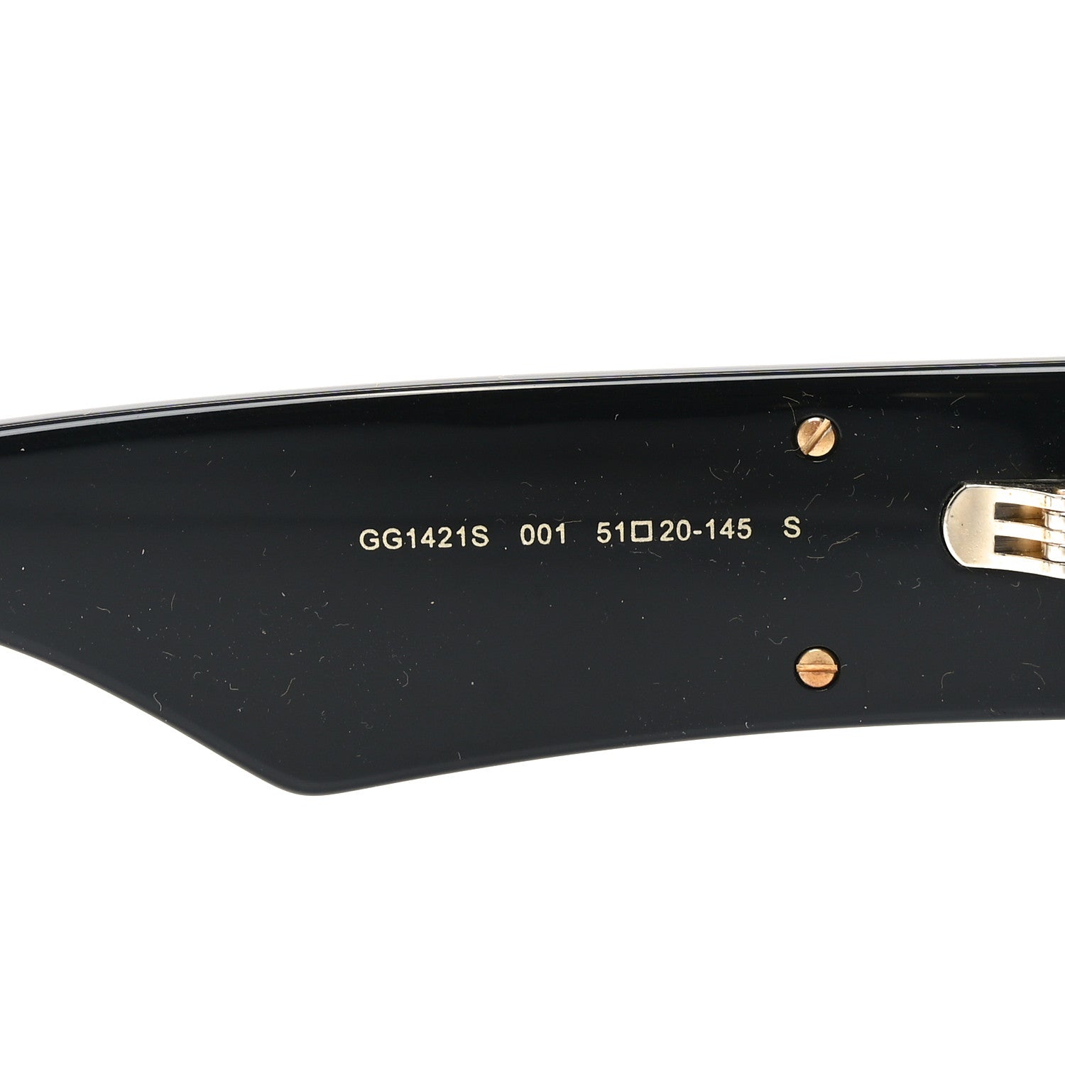 Gucci Acetate Cat Eye Sunglasses GG1421S Black 6 of 7