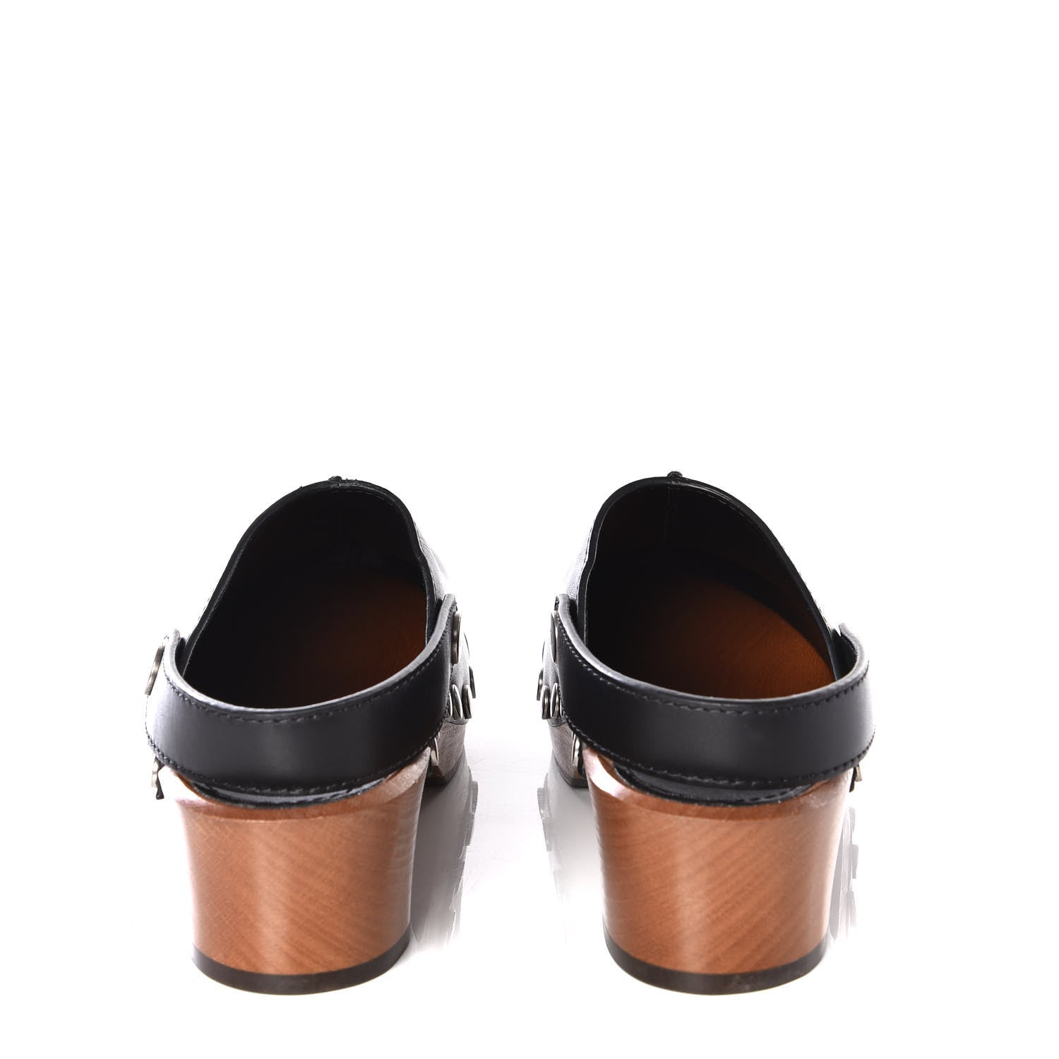 Christian Dior Calfskin Diorquake 20mm Slingback Clogs 36 Black 7 of 11