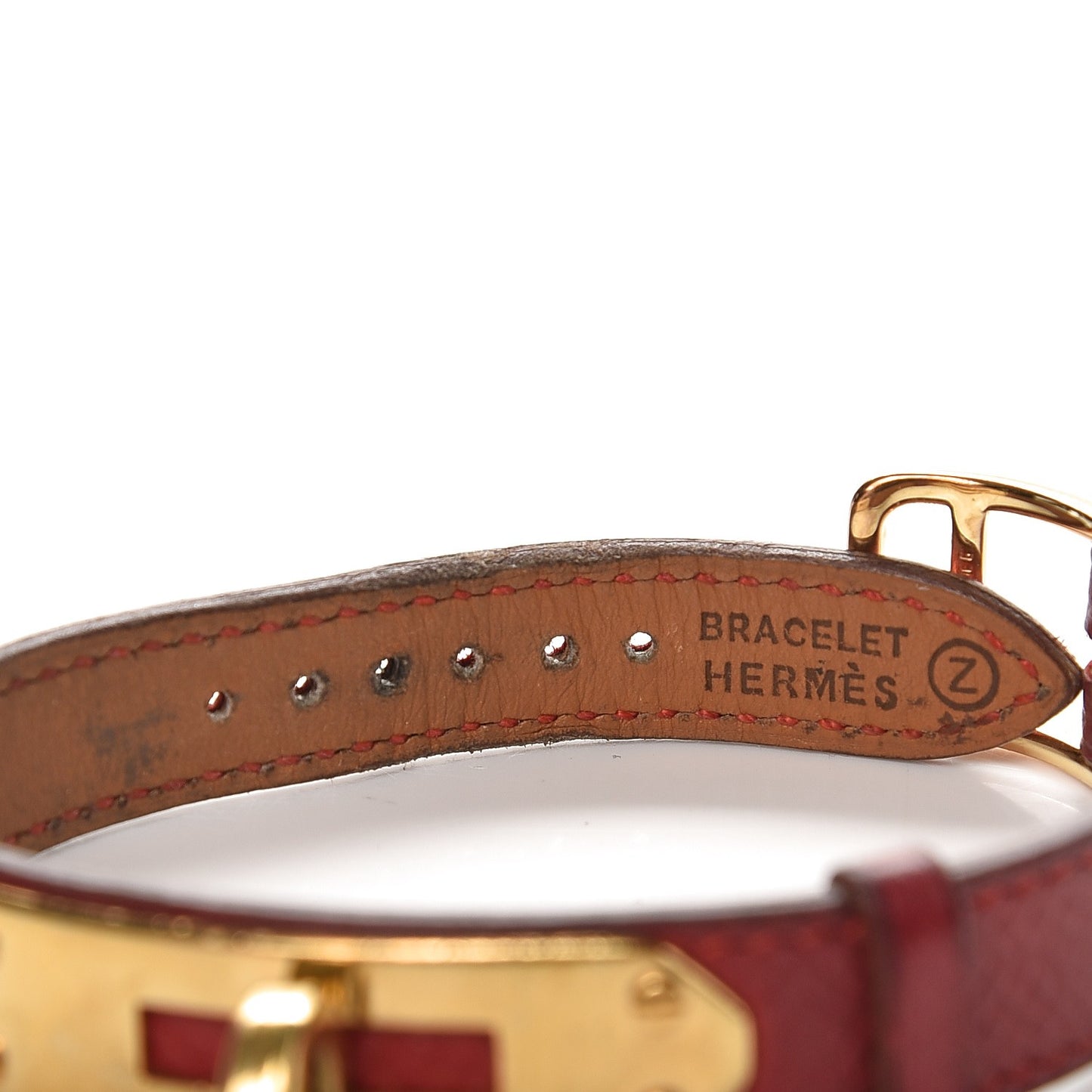 Courchevel Kelly Bracelet Rouge H