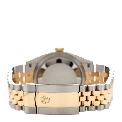 Rolex Stainless Steel 18K Yellow Gold Diamond 36mm Oyster Perpetual Datejust Watch Champagne Jubilee 126233 3 of 5