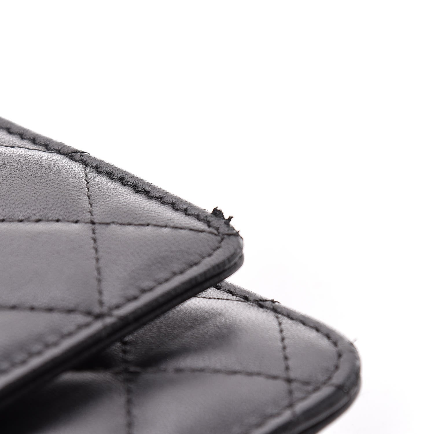 Chanel Lambskin Quilted Trendy CC Wallet On Chain WOC Black 12 of 16
