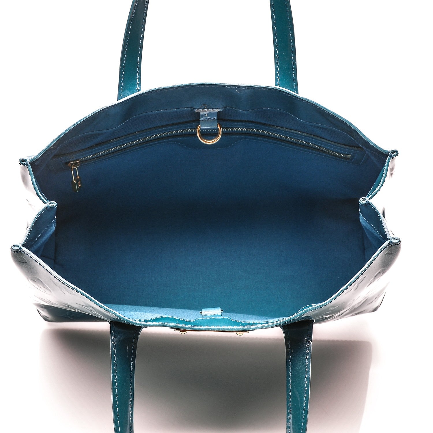 Louis Vuitton Vernis Wilshire PM Blue Galactic 5 of 6