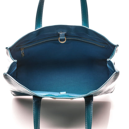 Louis Vuitton Vernis Wilshire PM Blue Galactic 5 of 6