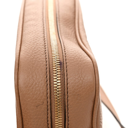 Gucci Pebbled Calfskin Small Soho Disco Bag Camelia 14 of 15