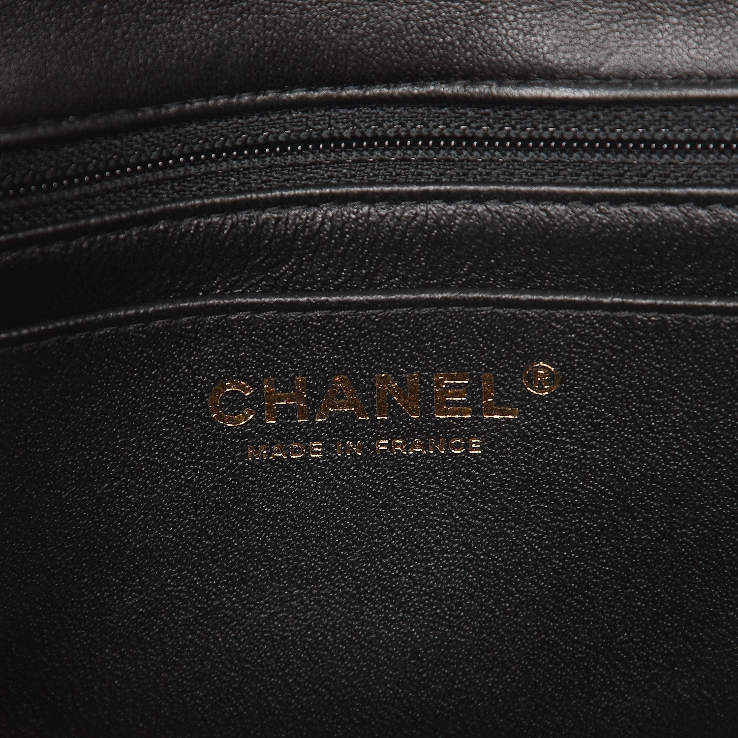 Chanel Lambskin Quilted Mini Rectangular Flap Black 6 of 7
