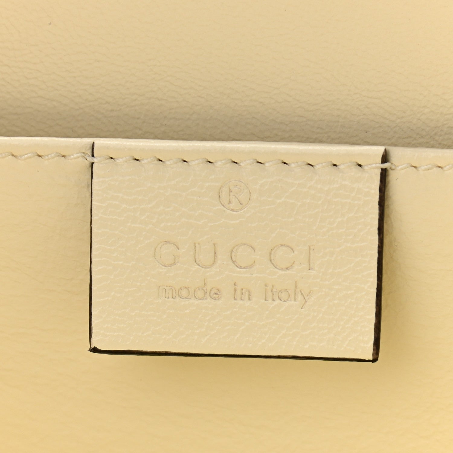 Gucci Plexiglass Mini Sylvie 1969 Top Handle Bag Ivory 6 of 12