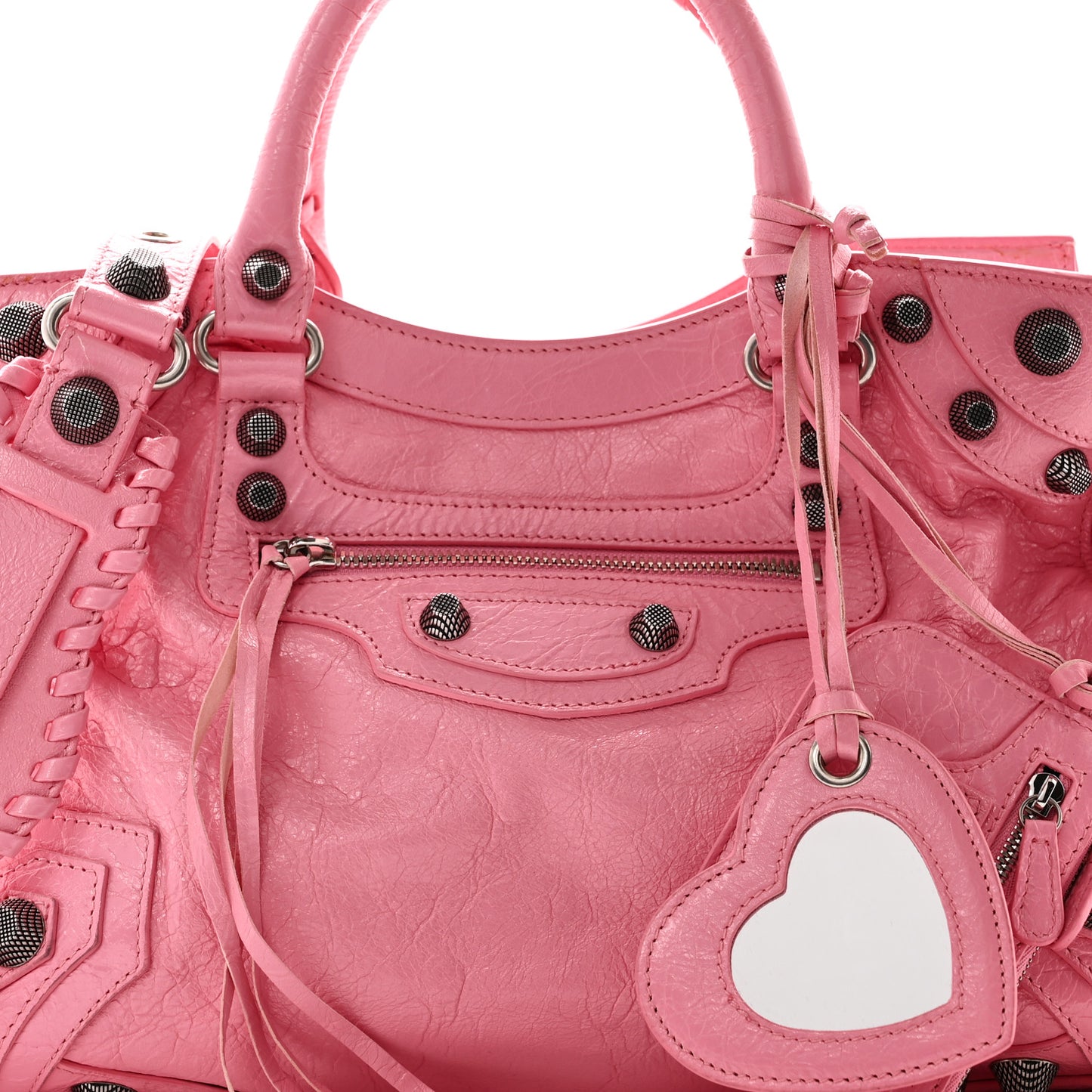 Agneau Arena Neo Cagole City Handbag Sweet Pink