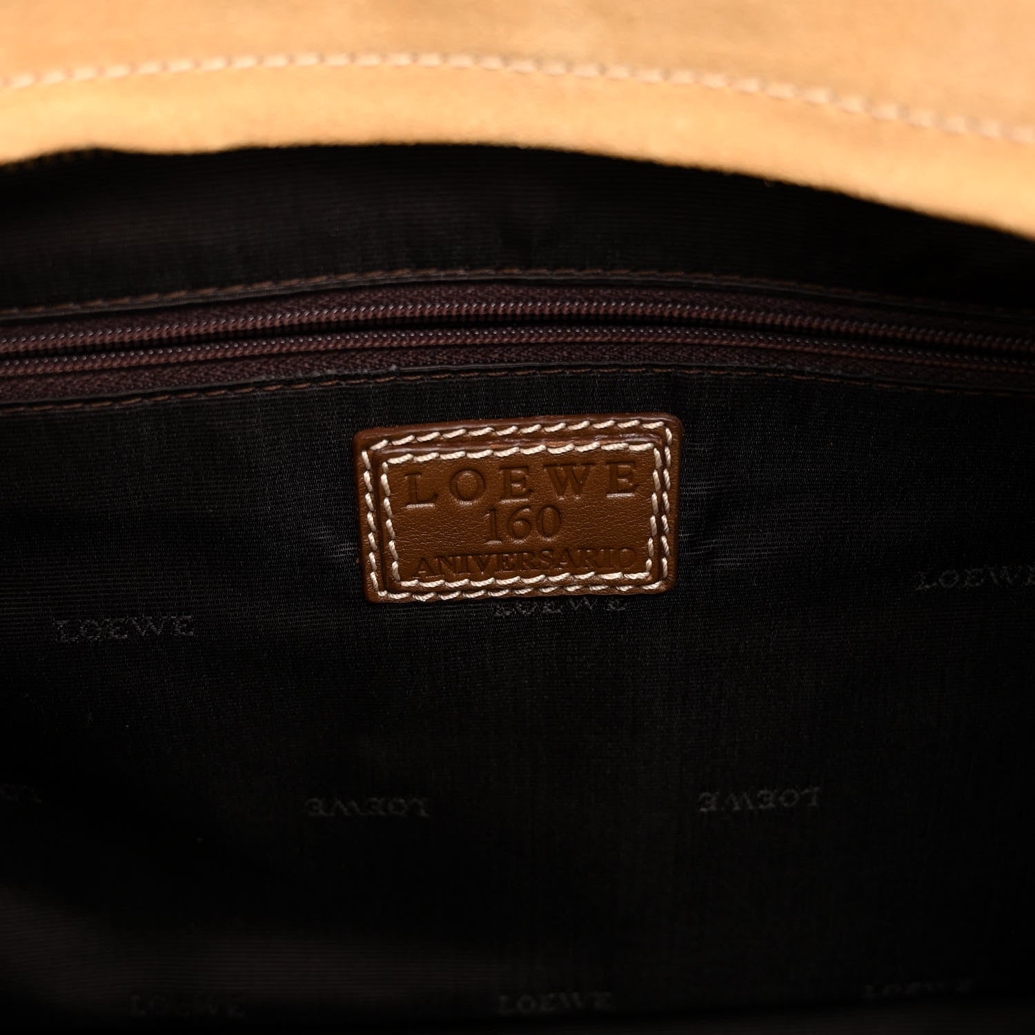 Loewe Suede Embellished 160 Anniversary Amazona Beige Brown 6 of 11