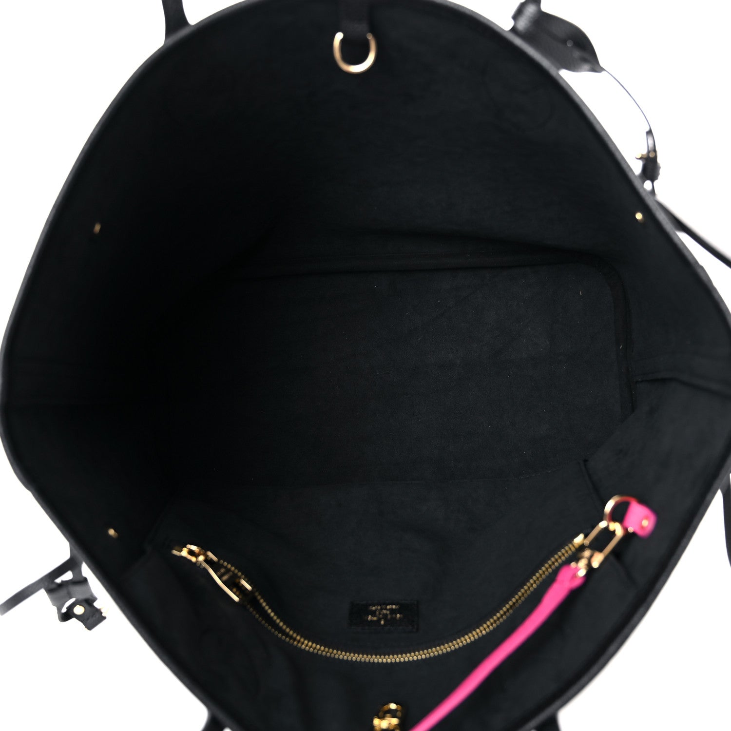 Louis Vuitton Empreinte Spring In The City Neverfull MM Black White Pink 6 of 11
