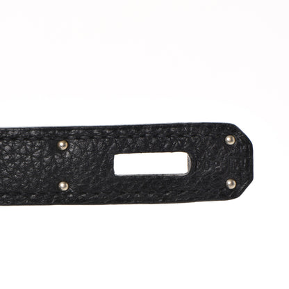 Hermes Taurillon Clemence Birkin 35 Black 32 of 37