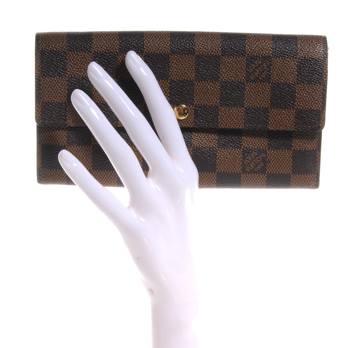 Damier Ebene Sarah Wallet