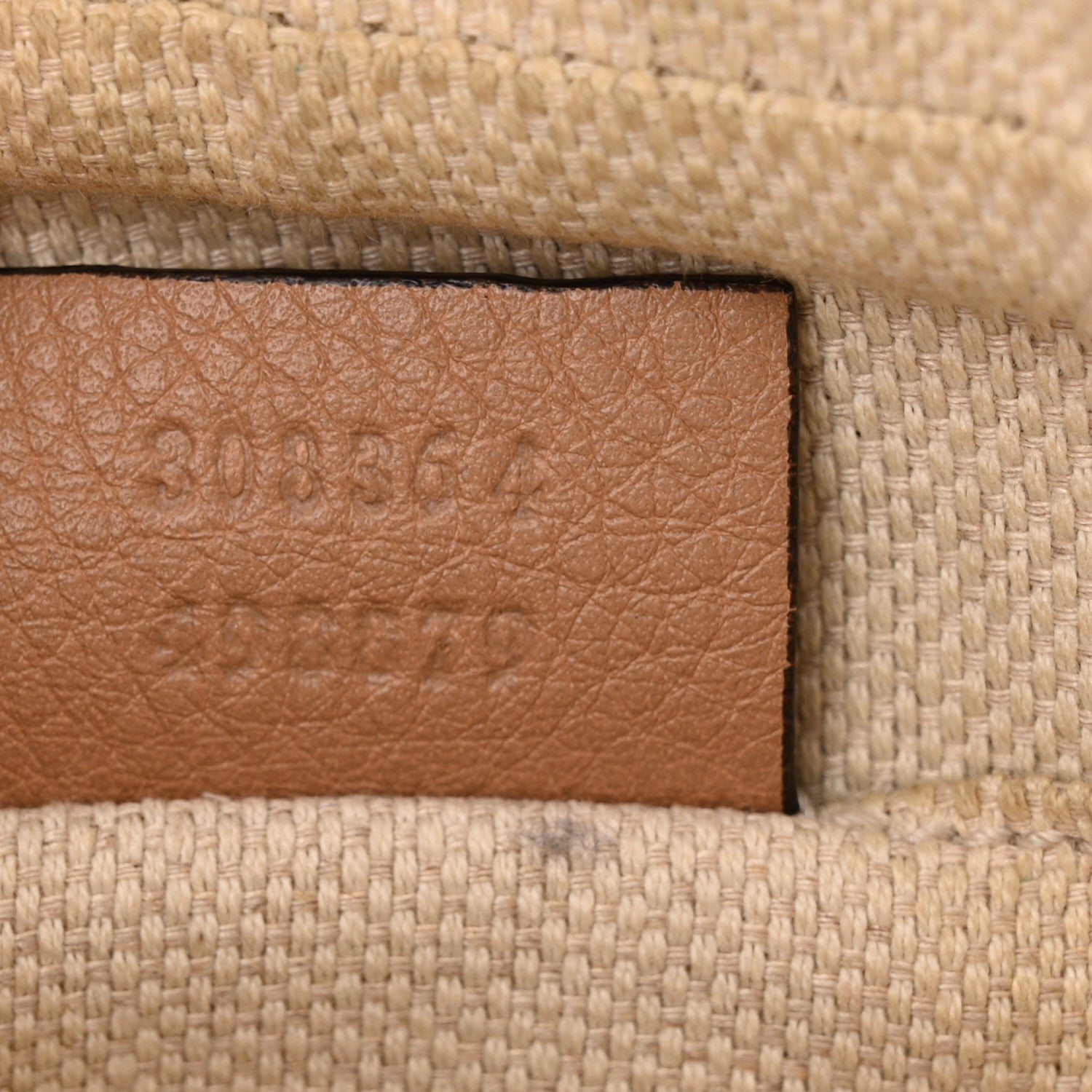 Gucci Pebbled Calfskin Small Soho Disco Bag Camelia 7 of 19