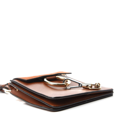 Chloe Suede Calfskin Mini Faye Bracelet Bag Tobacco 4 of 11