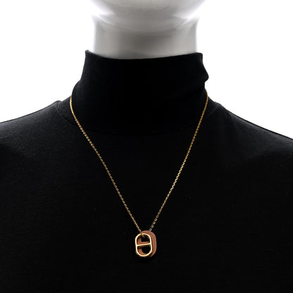 Hermes Swift O'Maillon Pendant Necklace Gold 2 of 6