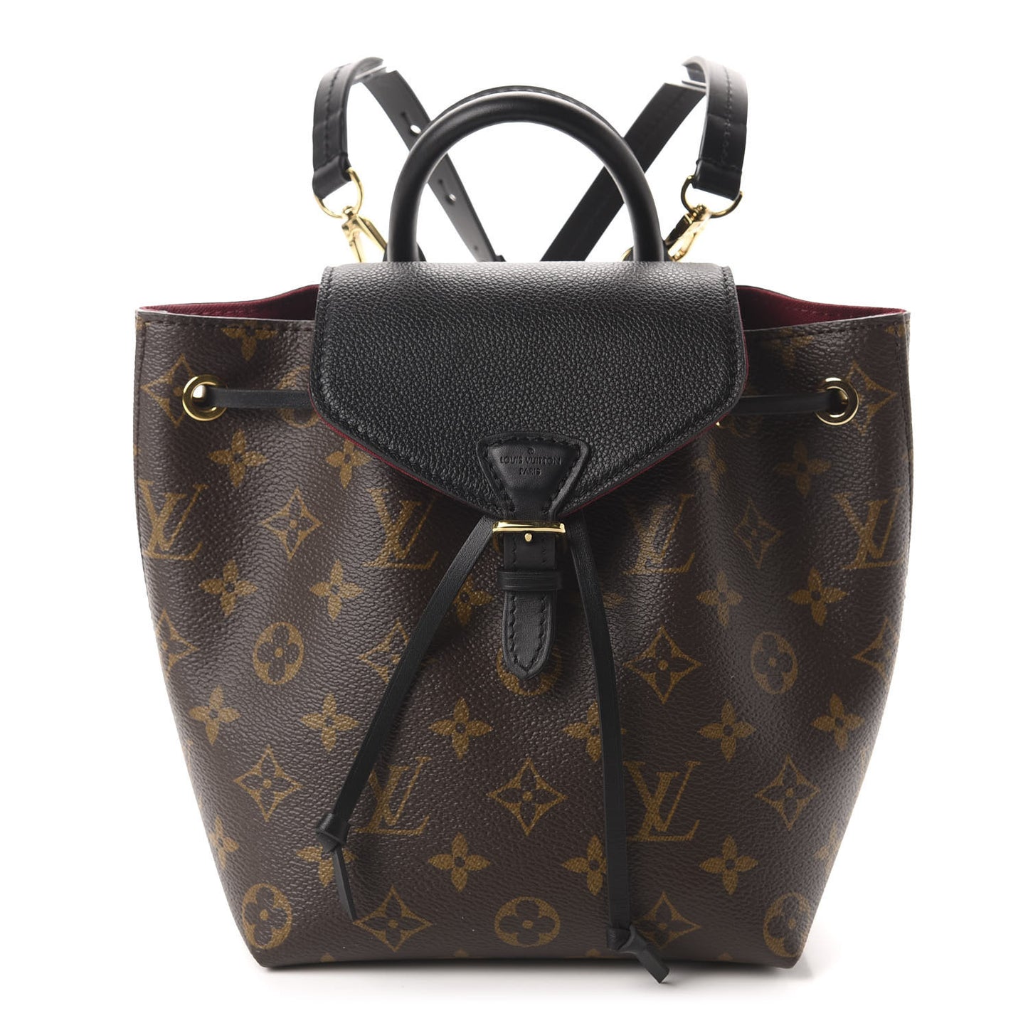 Monogram BB Montsouris NM Backpack Black