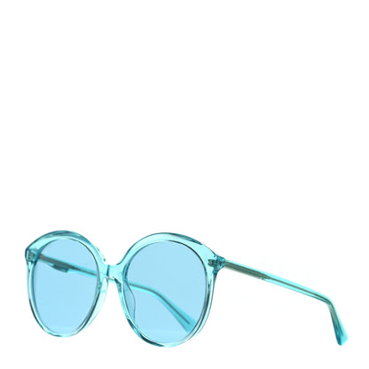 Gucci Acetate Sunglasses GG0257S Blue 1 of 8