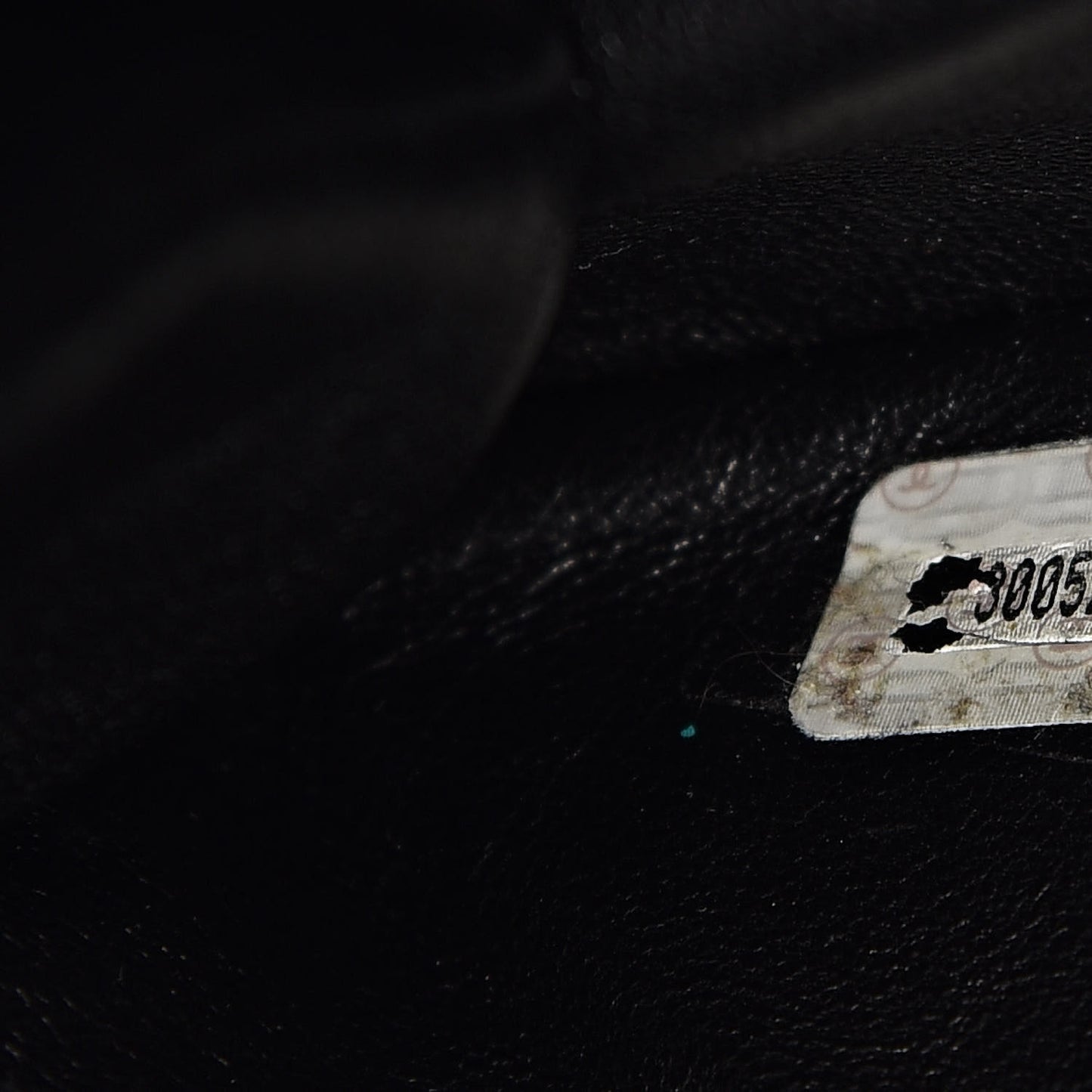 Lambskin CC Shoulder Bag Black