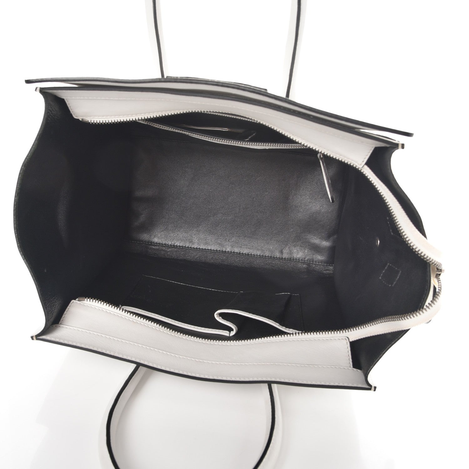Celine Smooth Calfskin Mini Luggage White 5 of 12