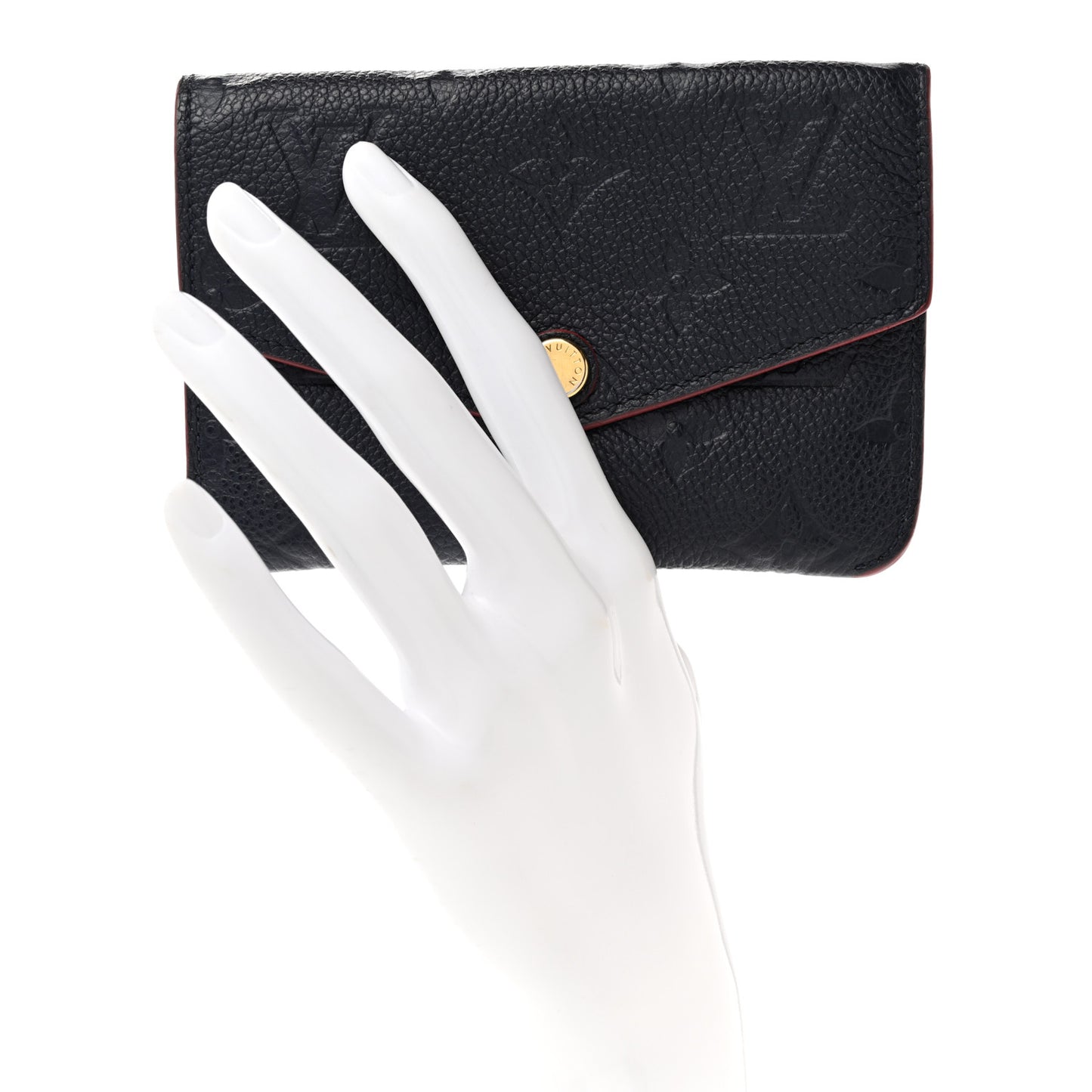 Empreinte Key Pouch Marine Rouge