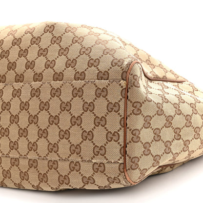 Gucci Monogram Large Sukey Tote Brown 9 of 13