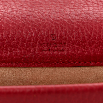 Gucci Calfskin Super Mini Dionysus Shoulder Bag Hibiscus Red 6 of 11