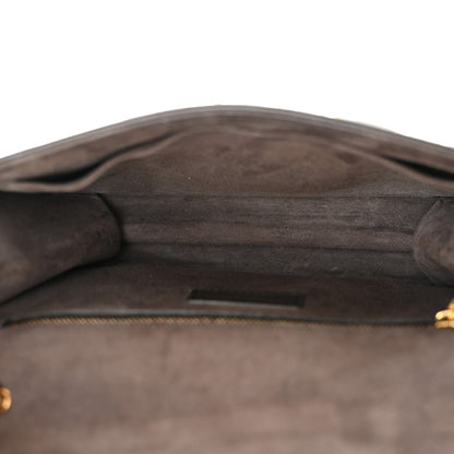 Christian Dior Lambskin Cannage Studded Large Dioraddict Flap Bag Brown 5 of 12