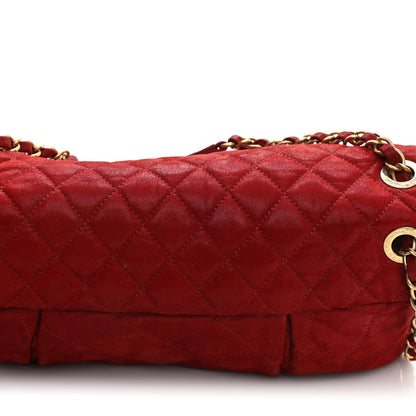 Chanel Iridescent Calfskin Large Chic Quilt Flap Red 12 of 12