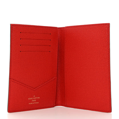 Louis Vuitton LOUIS VUITTON Monogram 2019 Christmas Animation Passport Cover Rouge 5 of 8