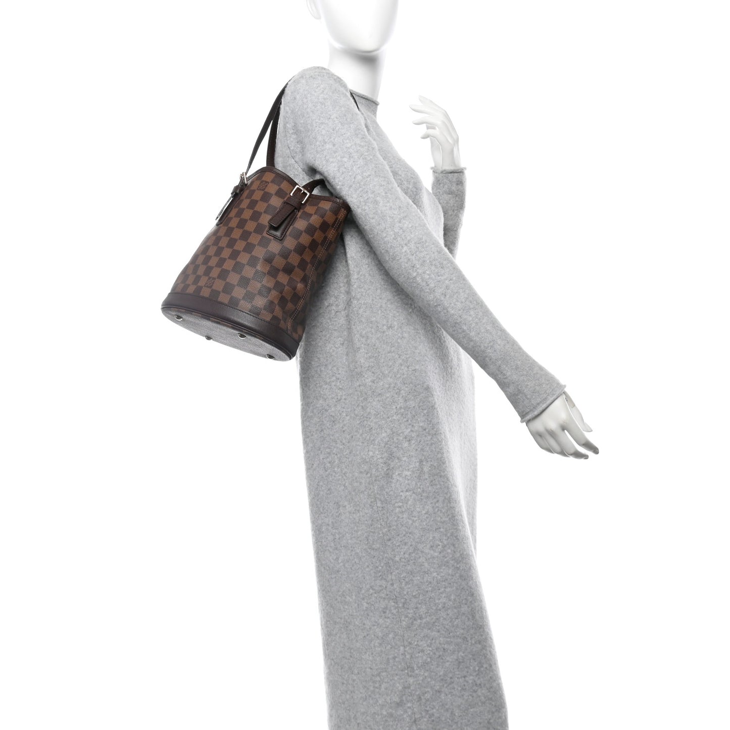 Damier Ebene Marais Bucket 23