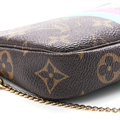 Louis Vuitton Monogram My LV Heritage Mini Pochette Accessories Vert Fuchsia 10 of 11