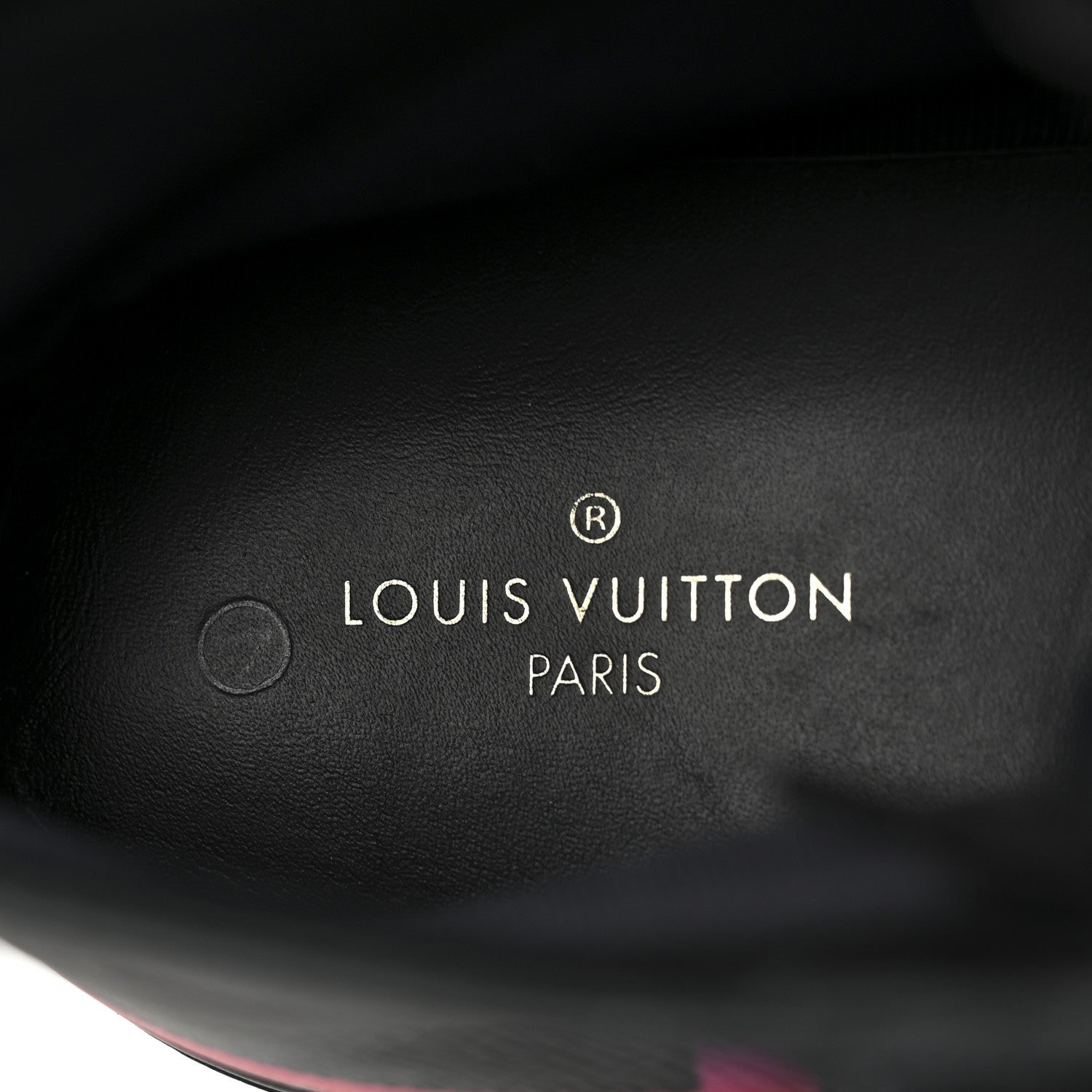 Louis Vuitton Calfskin Mens LV Tattoo Sneaker Boots 8.5 Black 7 of 11