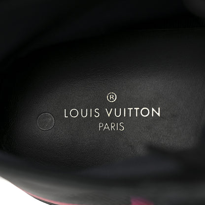 Louis Vuitton Calfskin Mens LV Tattoo Sneaker Boots 8.5 Black 7 of 11