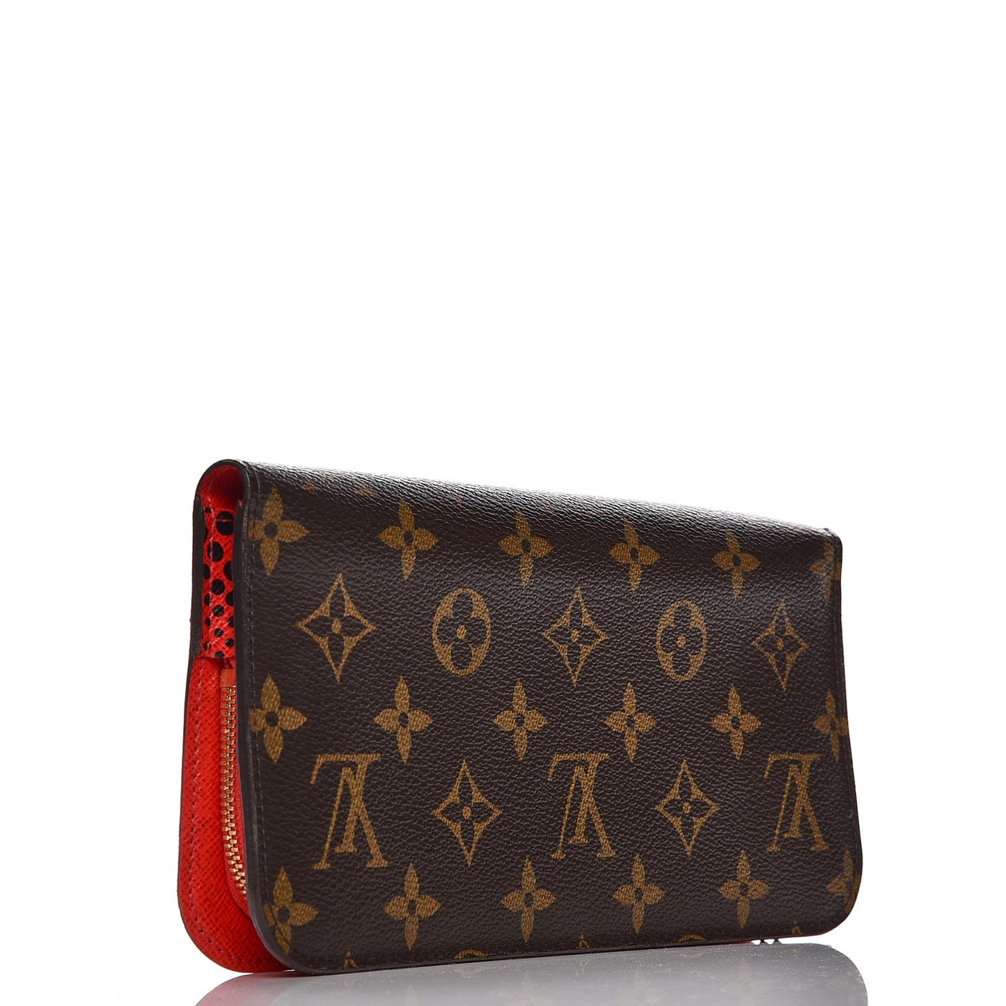 Monogram Kusama Waves Insolite Wallet Red