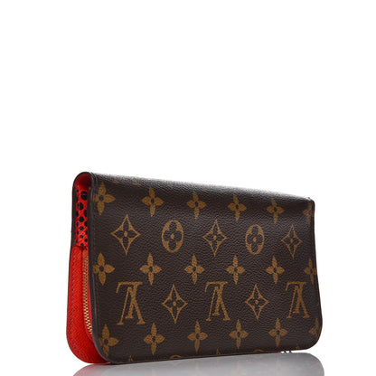 Louis Vuitton Monogram Kusama Waves Insolite Wallet Red 3 of 9