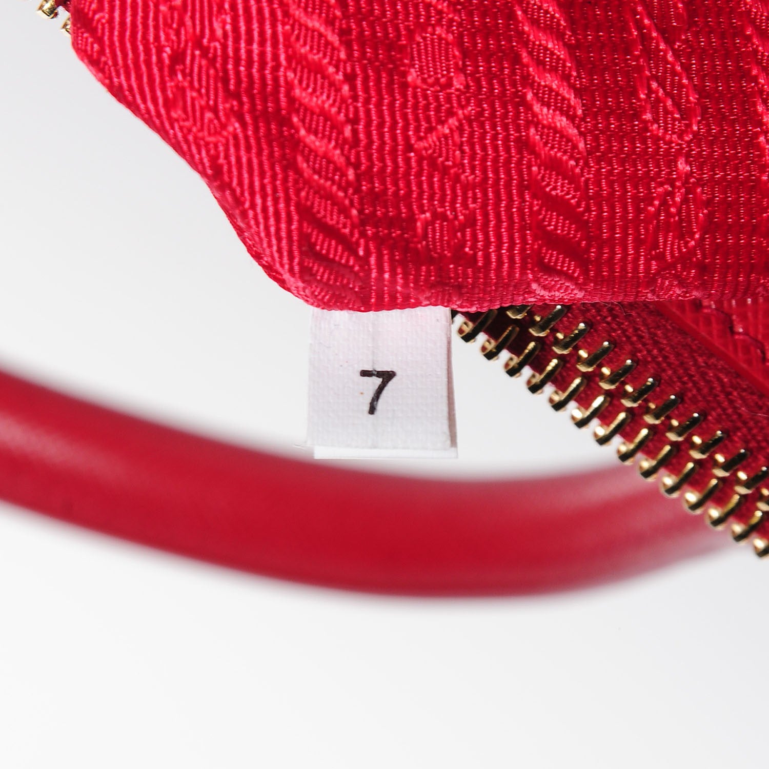 Prada Saffiano Small Galleria Double Zip Tote Fuoco 8 of 12