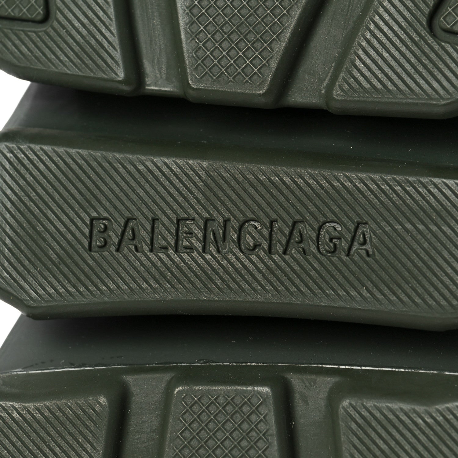 Balenciaga Technical 3D Recycled Knit Womens Speed 2.0 Sneakers 38 Monocolor Dark Kaki 7 of 7