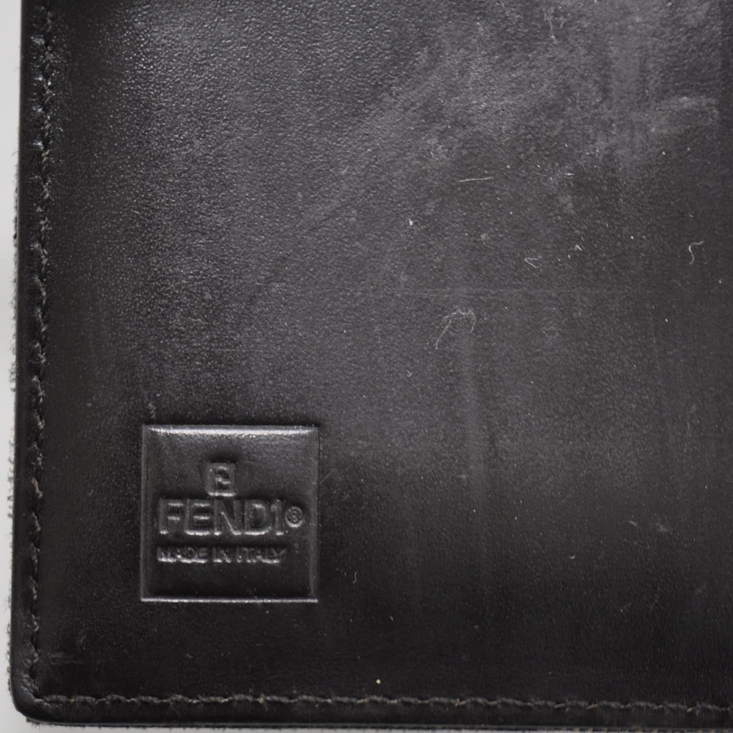 Fendi Zucca Compact Wallet Tobacco 7 of 9