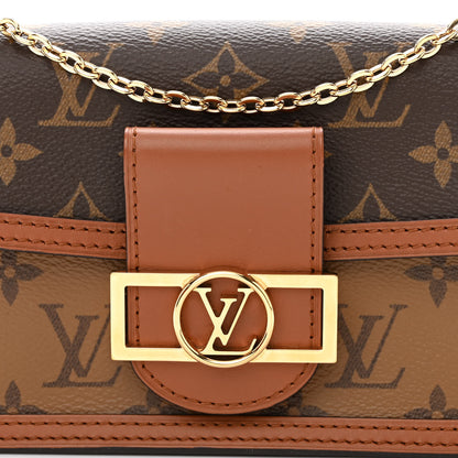 Louis Vuitton Reverse Monogram Dauphine Chain Wallet 8 of 11