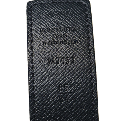 Louis Vuitton Calfskin Monogram 30mm LV Initiales Reversible Belt 85 34 Black 5 of 5