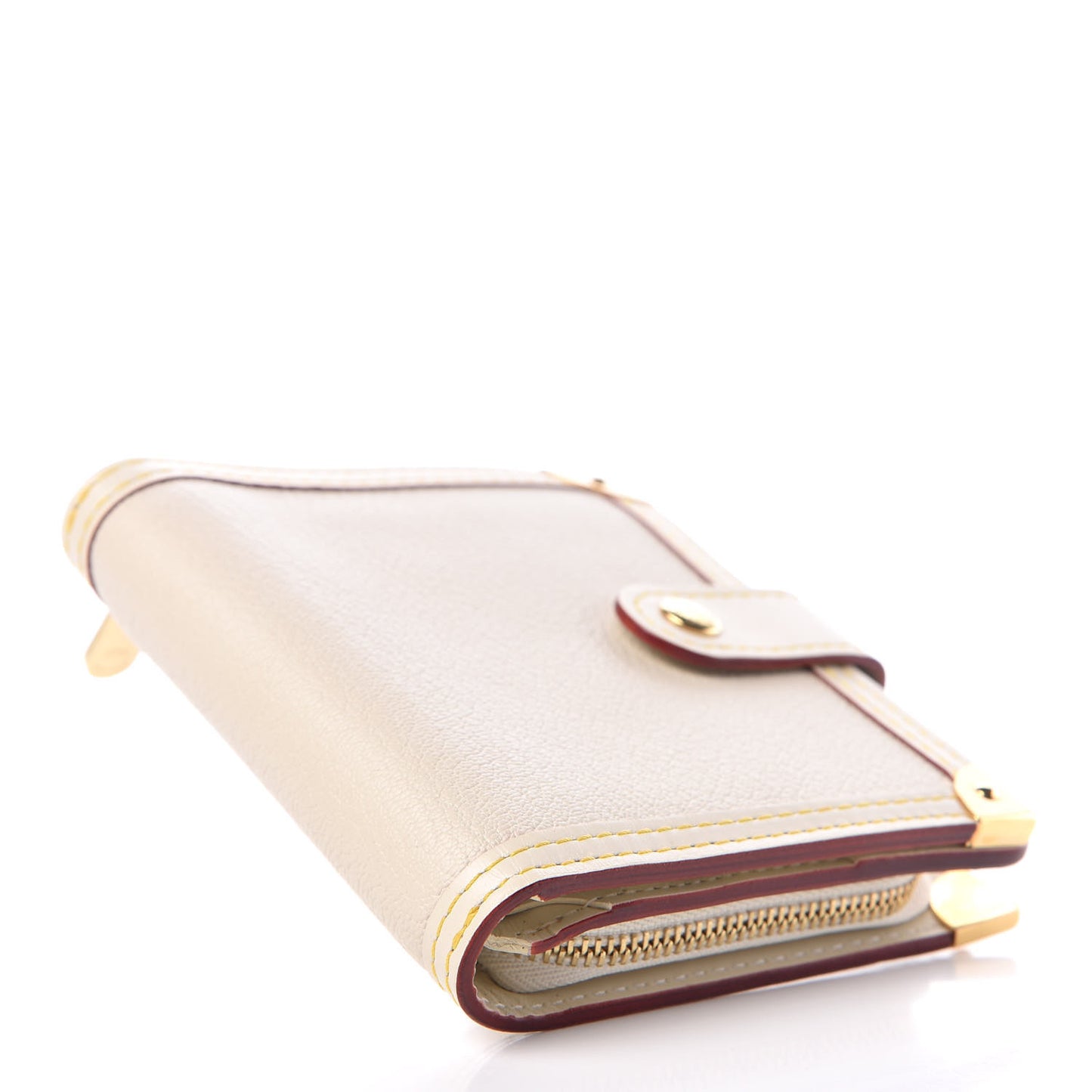 Suhali Compact Zipped Wallet White
