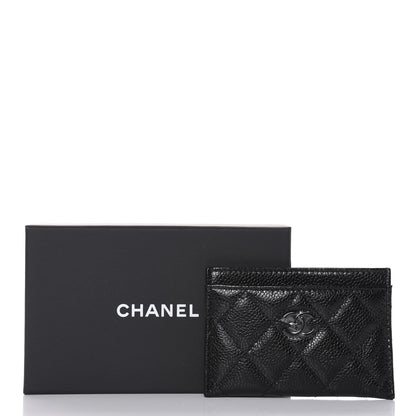 Chanel Caviar Quilted Incognito Card Holder Black 9 of 9