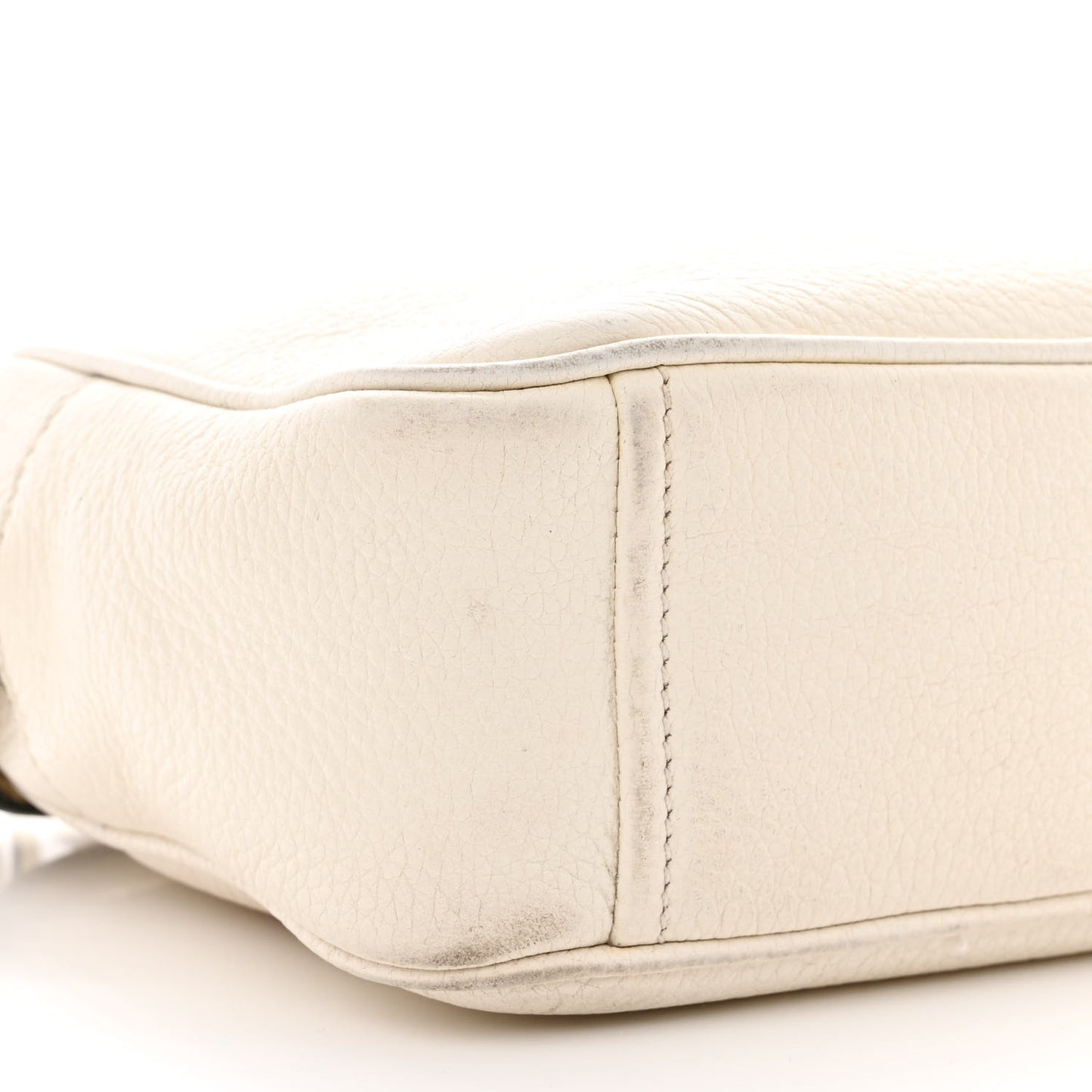 Vitello Phenix Camera Bag Bianco