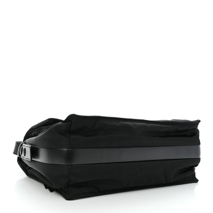 Prada Re-Nylon Vitello Padded Large Flap Shoulder Bag Black 4 of 9