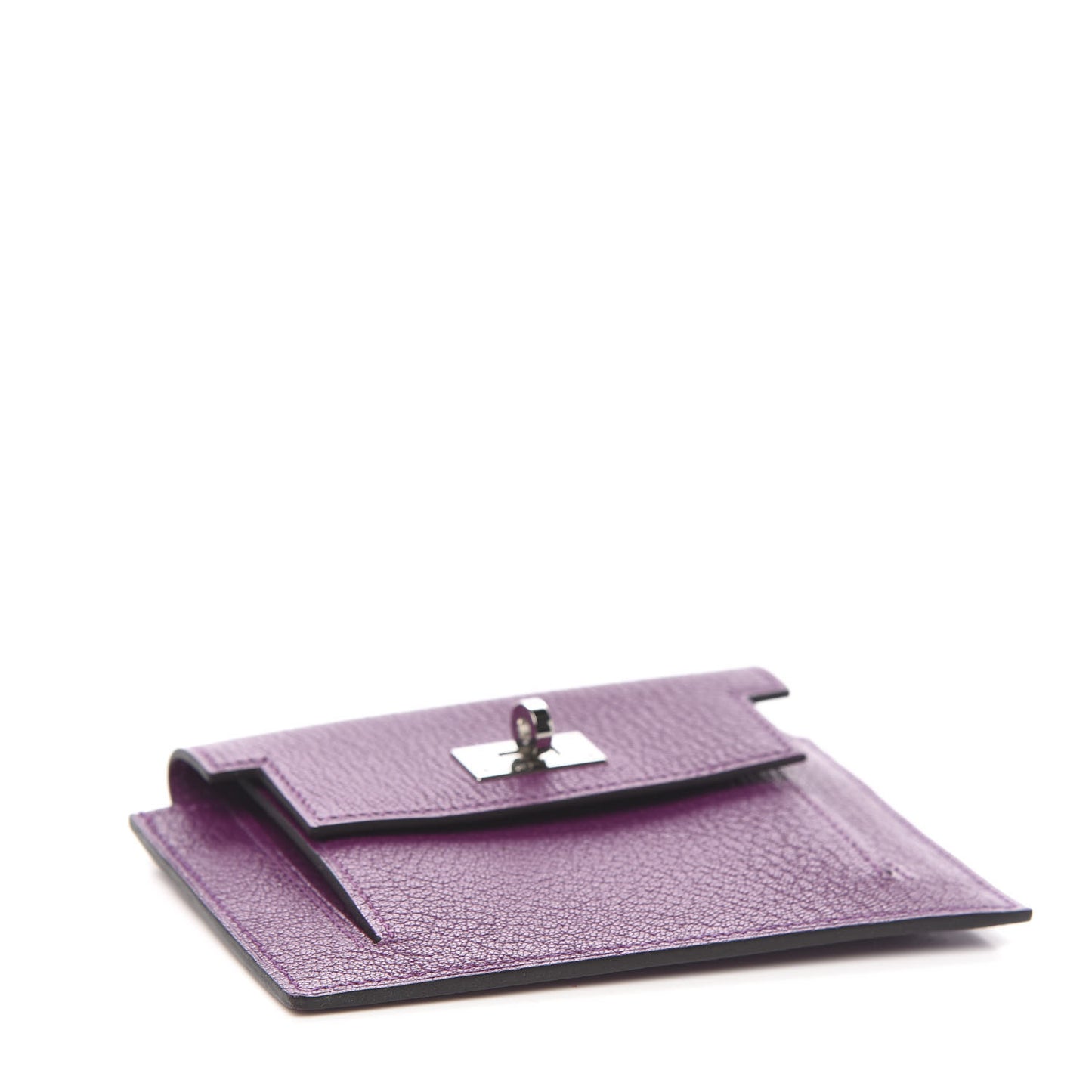 Chevre Mysore Kelly Pocket Compact Wallet Anemone